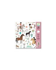 160 Stickers Les Chevaux | K'Ado Mino