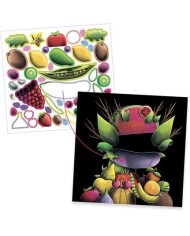 Créer avec des stickers Le primeur - Inspired by Djeco