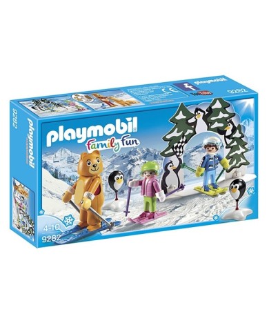 Playmobil Family Fun 9282 Moniteur de ski avec enfants