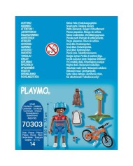 Cycliste Avec Marmotte | K'Ado Mino