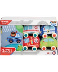 Set tapis 4 véhicules soft | K'Ado Mino