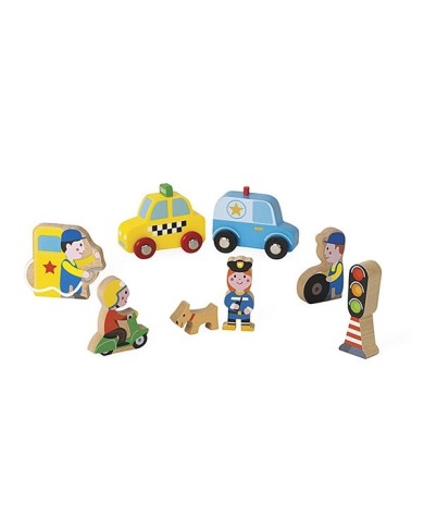 Mini story city  en bois | K'Ado Mino
