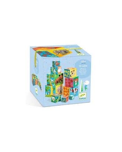 Cubes à empiler Mes Amis - Djeco DJ08506