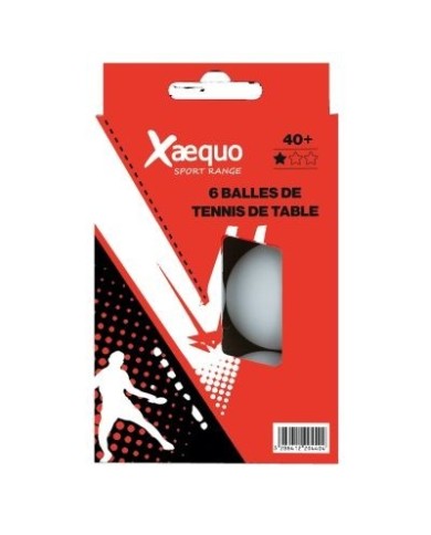 balles ping pong x6 | K'Ado Mino