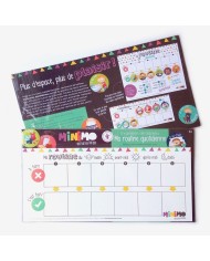 Extension de Tableau Ma Routine Quotidienne | K'Ado Mino