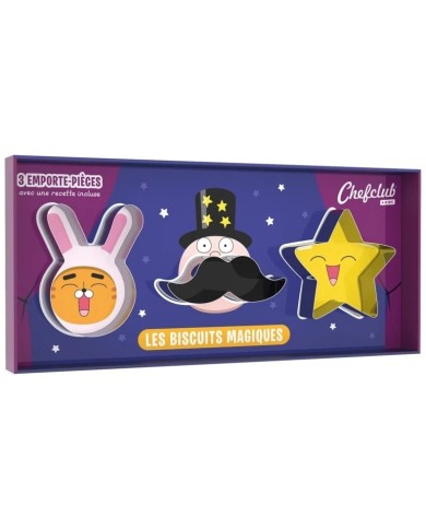 Emporte-pièces Les biscuits magiques - Chefclub Kids