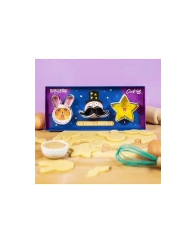 Emporte-pièces Les biscuits magiques - Chefclub Kids