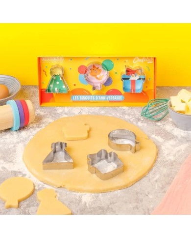Emporte-pièces les Biscuits d'Anniversaire | K'Ado Mino