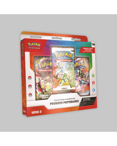 Pokémon: Collection Illustration Premiers Partenaires (x3 Boosters)