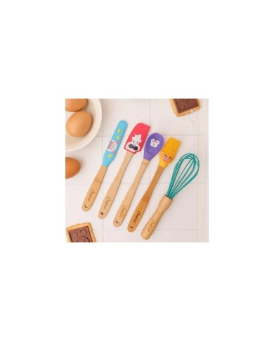 Kit de 5 mini-ustensiles de cuisine Chefclub Kids | Kadomino