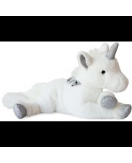 Licorne argent 60 cm Histoire d'Ours dès 3 ans | Kadomino