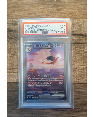 Dracaufeu-ex 199/165 PSA 9 FR | Carte Pokémon