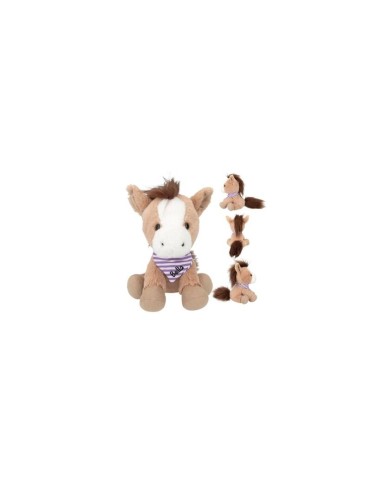 Peluche cheval Bella Snukis 18 cm dès 3 ans | Kadomino