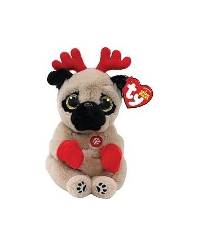 Peluche chien Mittens Ty Beanie Bellies dès 3 ans | Kadomino