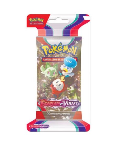 Blister Booster Pokémon EV01 Écarlate et Violet | K'Ado Mino