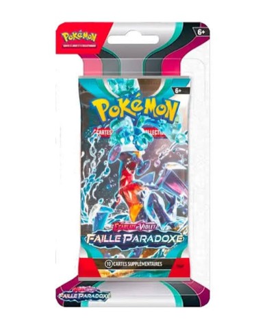 Blister Booster Pokémon EV04 Faille Paradoxe | K'Ado Mino