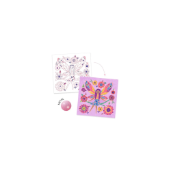 Coloriages brillants Petites ailes - Djeco | K'Ado Mino