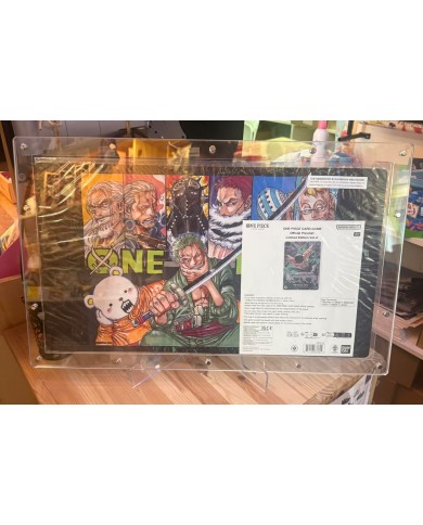 Playmat One Piece Limited Vol.4 + Protection Acrylique - Bandai