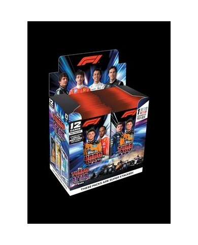 TOPPS-F1 Turbo Attax 26/27-Boosters 12 Cartes (24)