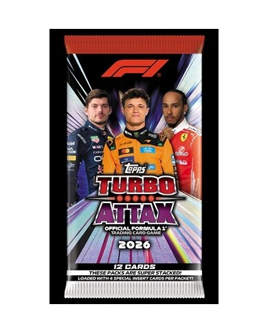 TOPPS-F1 Turbo Attax 26/27-Boosters 12 Cartes (24)