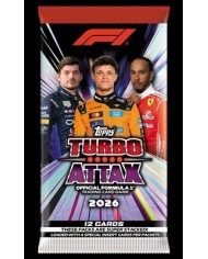 TOPPS-F1 Turbo Attax 26/27-Boosters 12 Cartes (24)