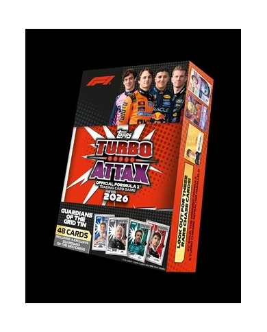 TOPPS - F1 Turbo Attax 26/27- Mega Tin | K'Ado Mino