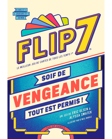 Flip 7 : Soif de Vengeance - Jeu de cartes | K'Ado Mino