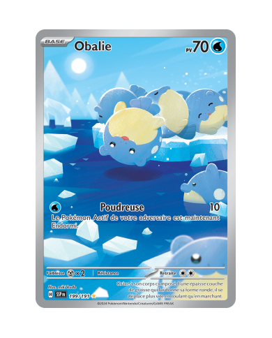 Obalie 199/191 Illustration Rare – Étincelles Déferlantes | K'Ado Mino