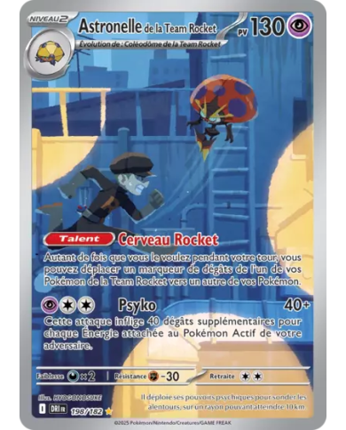 Astronelle de la Team Rocket 198/182 – Rivalités Destinées