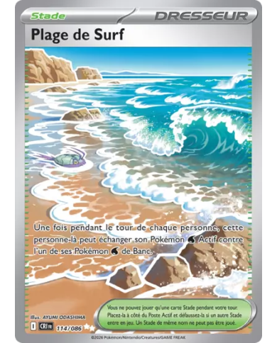 Plage de Surf 114/086 secrète – Chaos Ascendant | Carte FR