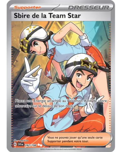 Sbire de la Team Star 242/198 Full Art – Écarlate et Violet