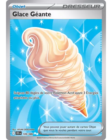 Glace Géante 109/086 secrète – Chaos Ascendant | Carte FR