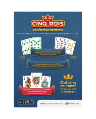 Les Cinq Rois – Jeu de cartes | Gigamic