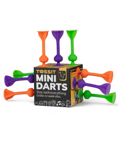 Tossit Mini – Spectrum Core | Jeu de fléchettes à ventouses