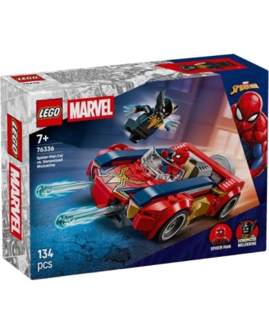 LEGO Marvel Spider-Man vs Wolverine Vénomisé (76336)