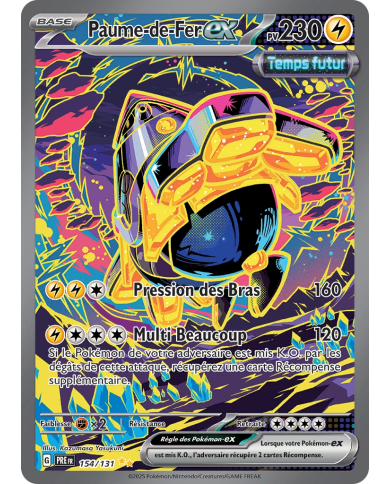 Paume-de-Fer ex 154/131 - Pokémon FR Near Mint