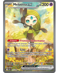 Meloetta ex 167/086 - Carte Pokémon FR Near Mint