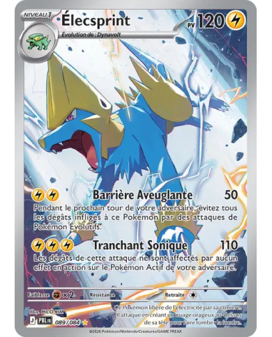 Elecsprint 089/084 - Carte Pokémon FR Near Mint