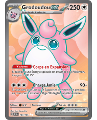 Grodoudou ex 187/165 - Pokémon FR - Near Mint