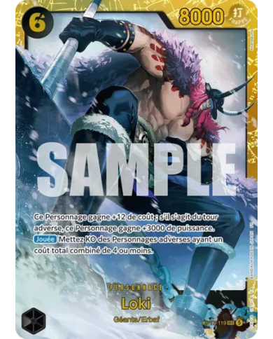Loki OP17-119 - One Piece Card Game FR Near Mint