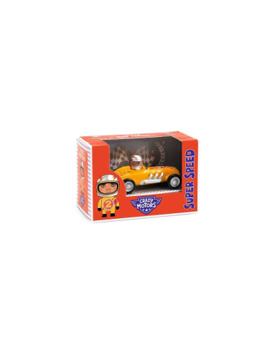 Crazy Motors - Yellow Super Speed | Djeco