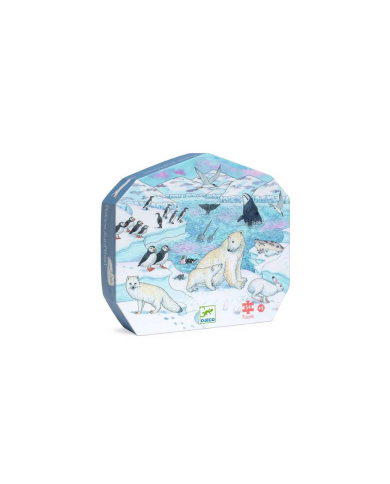 Puzzle Silhouette Douceur Polaire 54 pcs - Djeco | FSC Mix