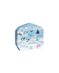 Puzzle Silhouette Douceur Polaire 54 pcs - Djeco | FSC Mix