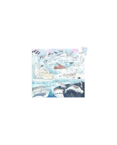 Puzzle Silhouette Douceur Polaire 54 pcs - Djeco | FSC Mix