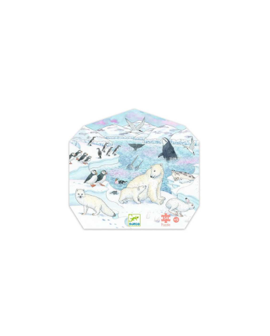 PUZZLE SILHOUETTE - Douceur polaire - 54 pcs - FSC MIX