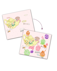 Artistic Patch – Gourmandises | Kit créatif patchs pailletés