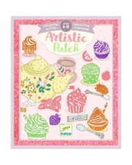 Artistic Patch – Gourmandises | Kit créatif patchs pailletés