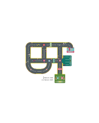 Djeco Crazy Motors – Puzzle Circuit 26 pcs FSC MIX