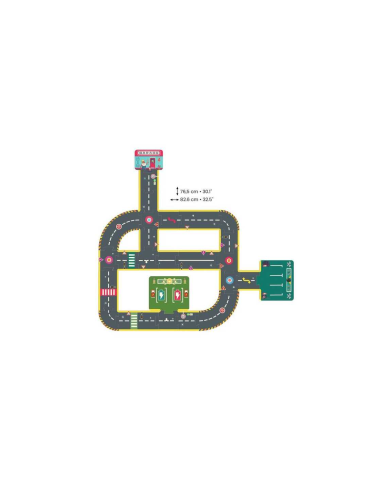 Djeco Crazy Motors – Puzzle Circuit 26 pcs FSC MIX