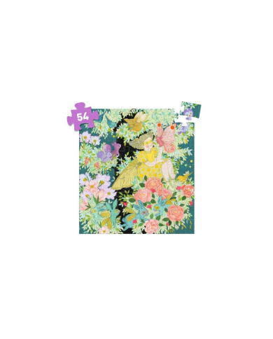 Puzzle Silhouette L'Arbre de Flora 54 pcs – Djeco